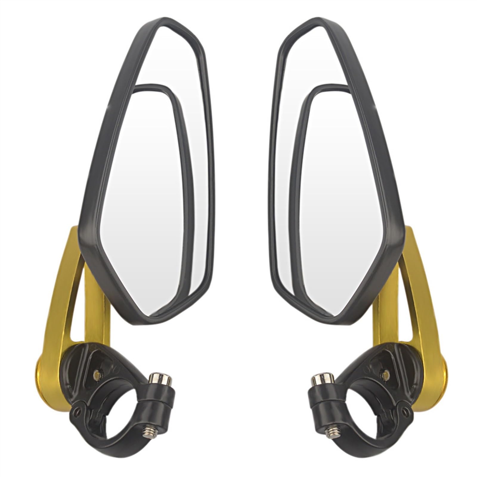 Moto Manubrio Fine Bici Strada Sportive Chopper Cruiser Universale Specchietto Retrovisore 7/8" 22mm Moto Specchietti Laterali(4)