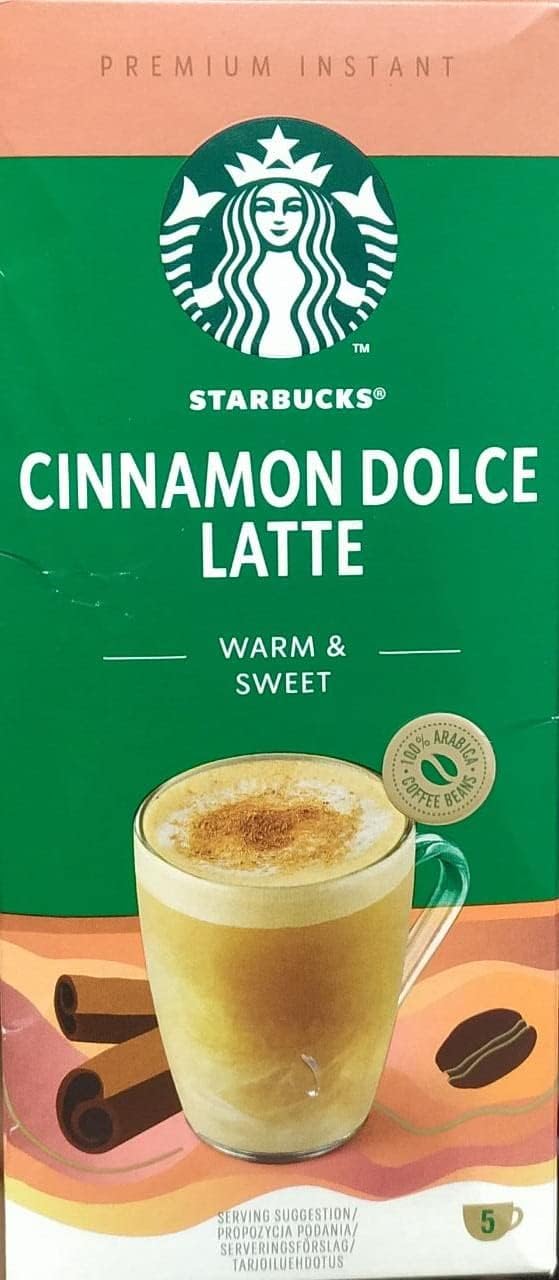 Nestlé Starbucks Premium Instant Cinnamon Dolce Latte 5 x 23.5g (117.5g