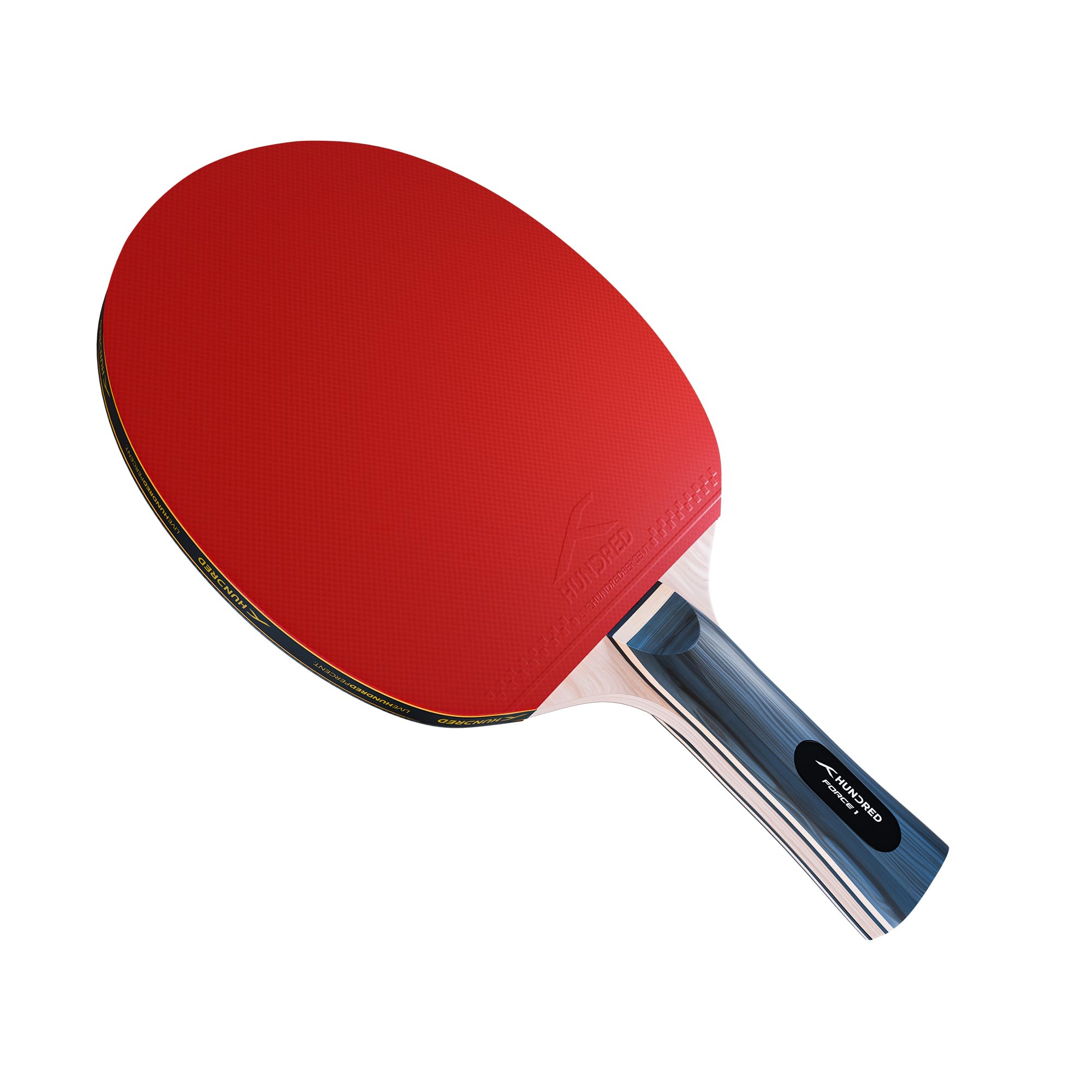 Hundred Force 1 Table Tennis Racket (Red/Black)-image-36