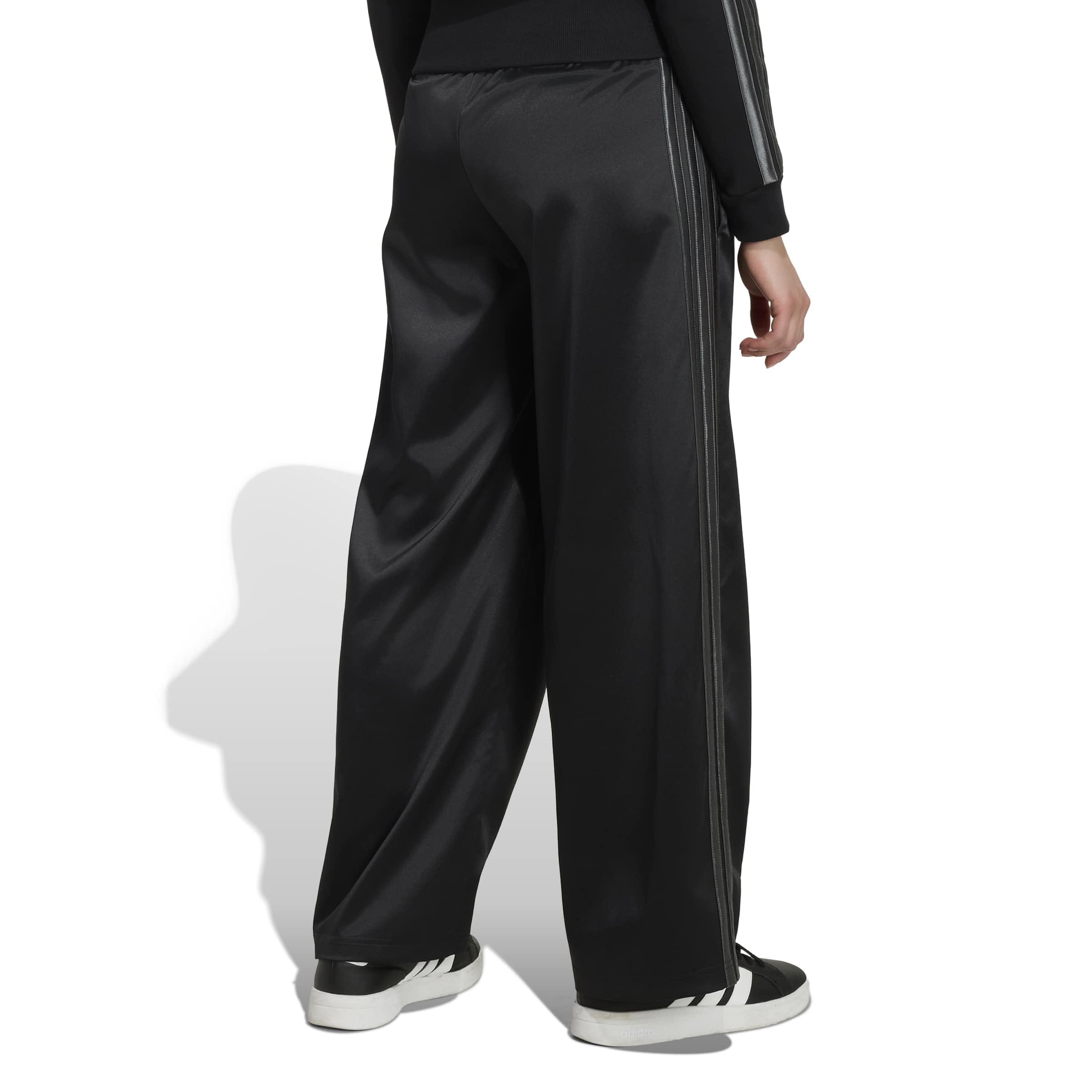 adidas Unisex Kids SATINHOSE, WEITES Bein