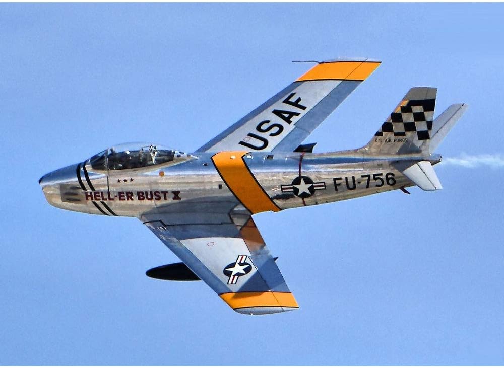 Italeri 2799S 1:48 F-86E Sabre, réplica Fiel al Original, maquetas, Manualidades, Hobby, Pegar, Juego de construcción de plástico, Montaje