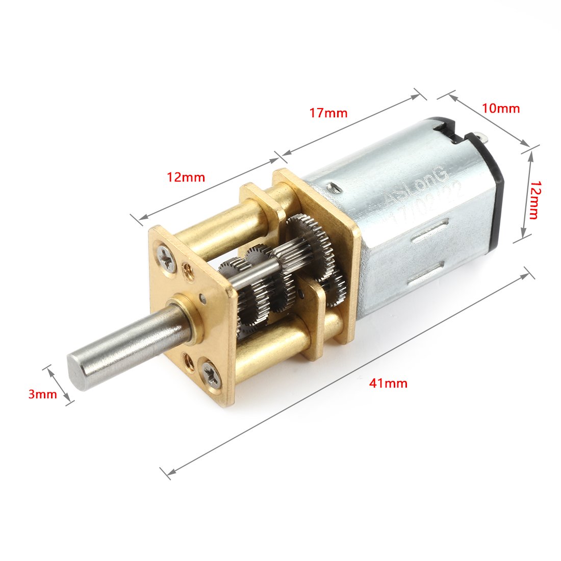 Amazon.com: uxcell DC 3V 5RPM Micro Speed Reduction Motor Mini