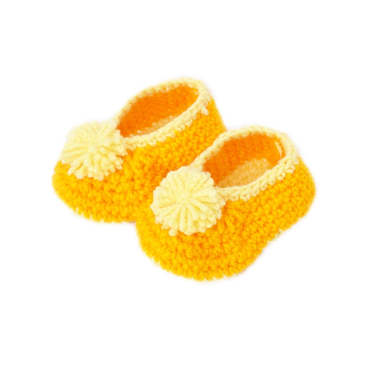 Unisex Baby Flower Crochet Baby Booties Knitted Booties Woolen Booties-image-10