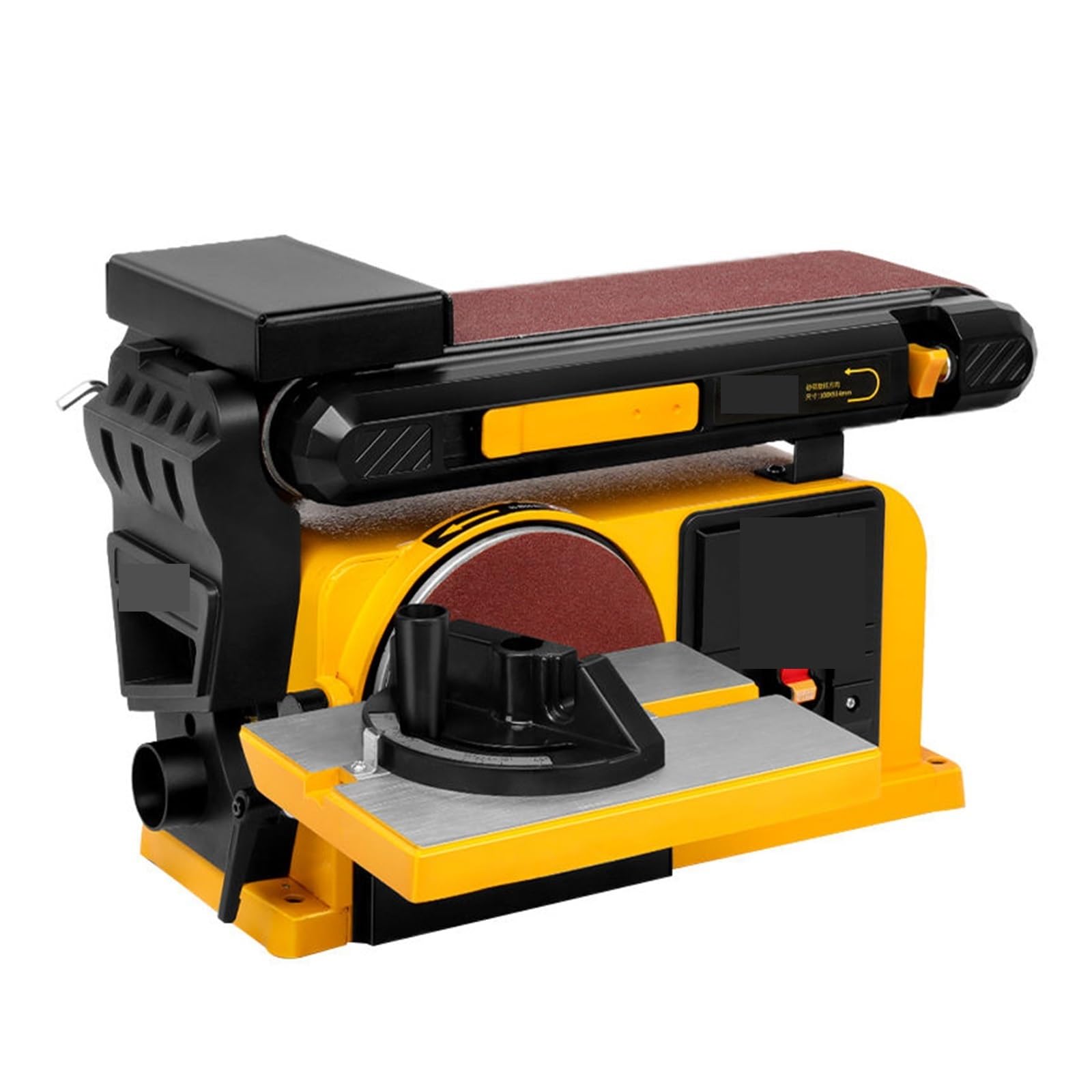 Csdasw Giallo Multi Functional 2 In 1 Combo Belt Sander New Belt Disc Sander Belt Grinder Jewellery Diy