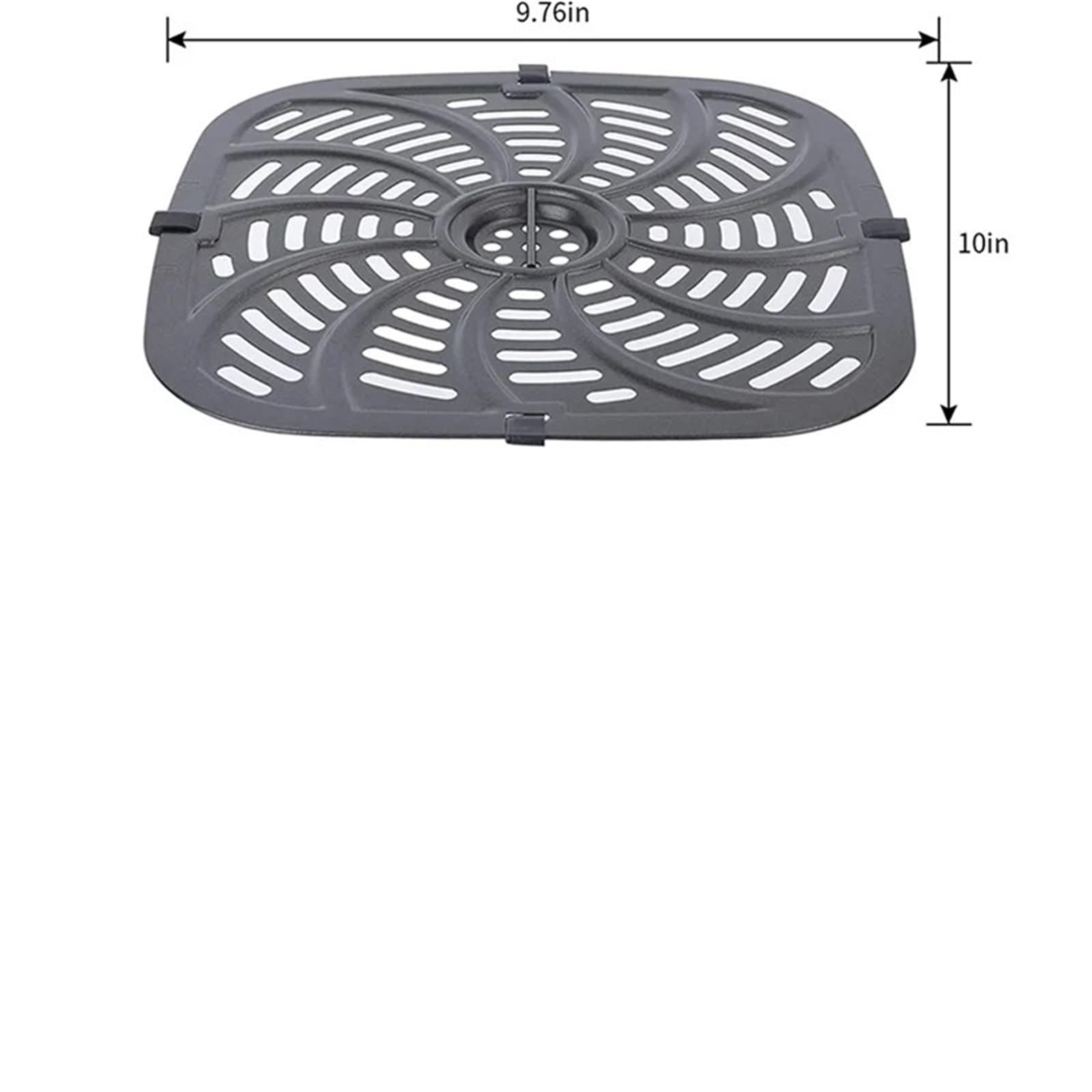 Sartén De Reputo Para Freidora De Aire, Accorios Para Chefman RJ38 SQSS 8T D, 8QT, Sartén Antiadherente Extraíble   AliExprs 34