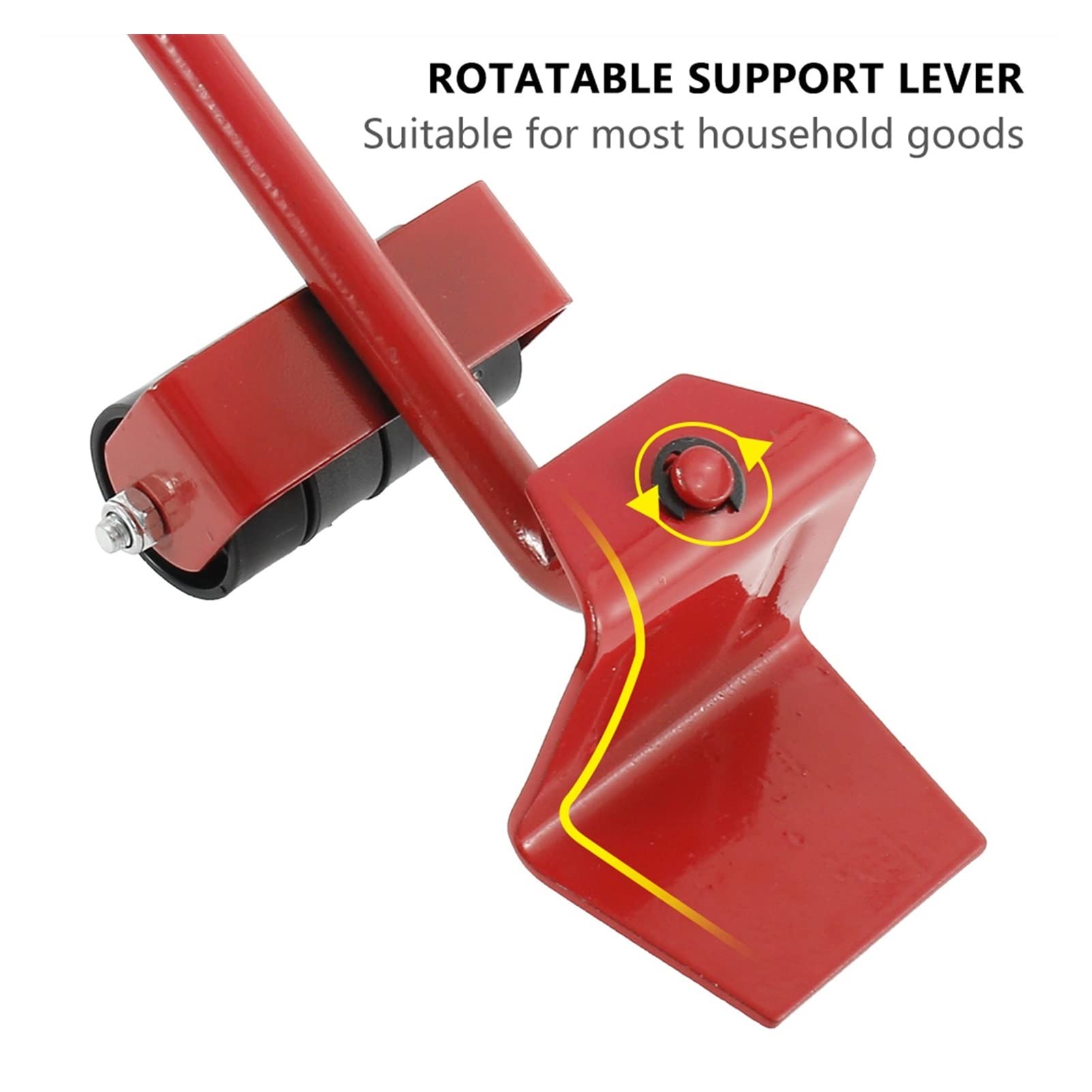 Podnośnik przyczepy, Meble MOVER Zestaw Meble Meble Miłośnik Narzędzie Transport Lifter Heavy Phufs Moving Wheel Roller Bar Narzędzia ręczne,Odporny na korozję