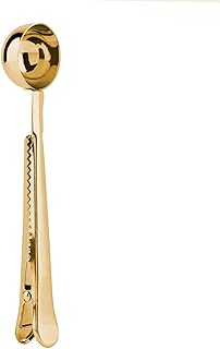 Łyżka do kawy, odporny na rdzę łatwy do czyszczenia klips do gałki do kawy, prosty dom na płatki chochla zupę Ravioli