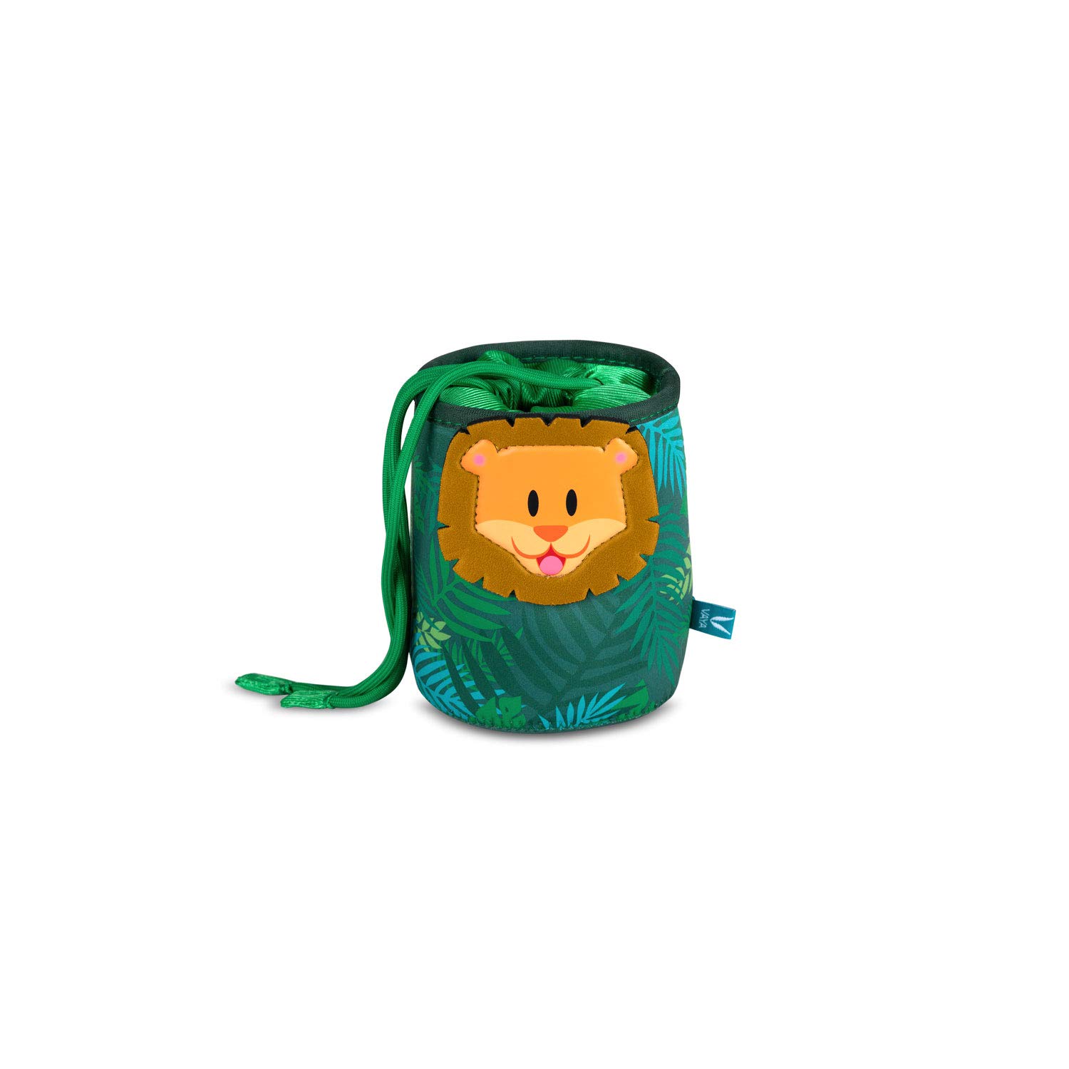 VAYA life.Improved GoChamp Simba Theme Neoprene Dust Proof Lunch Bag for Kids - Green