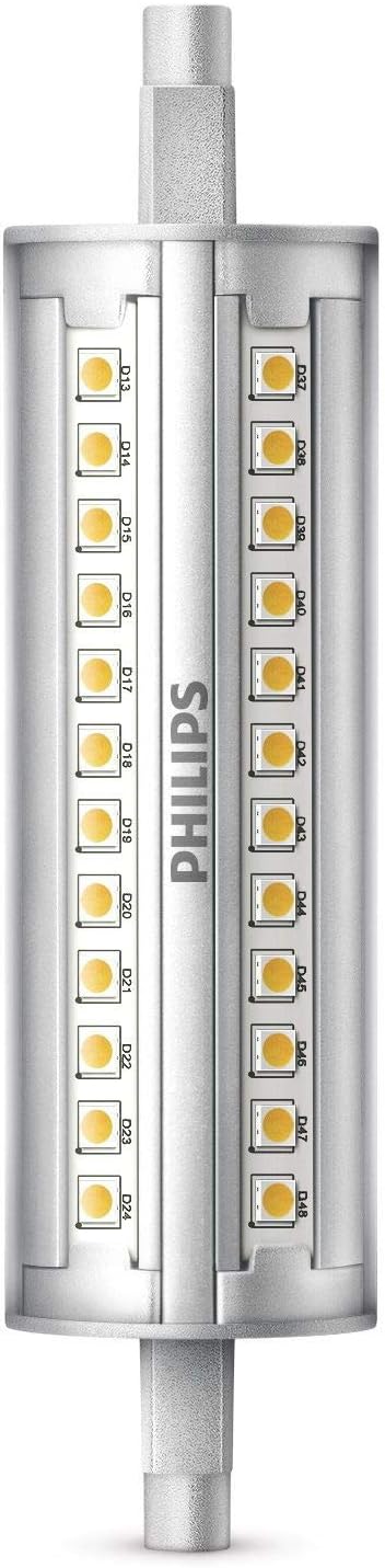 PHILIPSLighting Linear LED bulb R7S 14 W Equivalent to 100 W, White, dimensions 2.9 X 11.8 CM [Class A++]