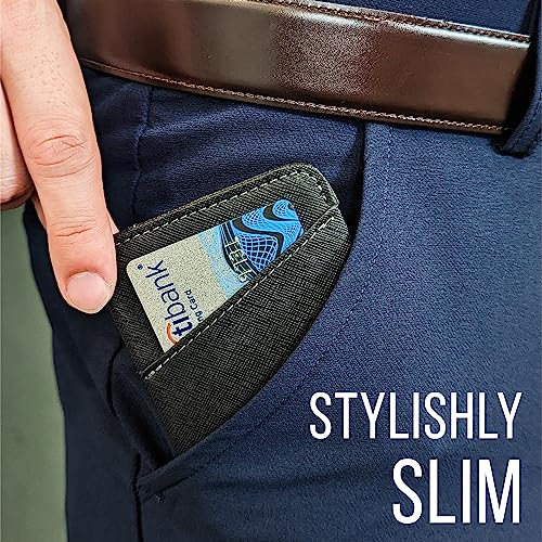 Stylio Front Pocket Minimalist Wallet | Slim Leather Wallet |Best Gift for Men and Women |RFID Blocking Credit Card Holder | Real Leather Wallet | Thin Cool Slim Wallet Men's | Small RFID Wallet2