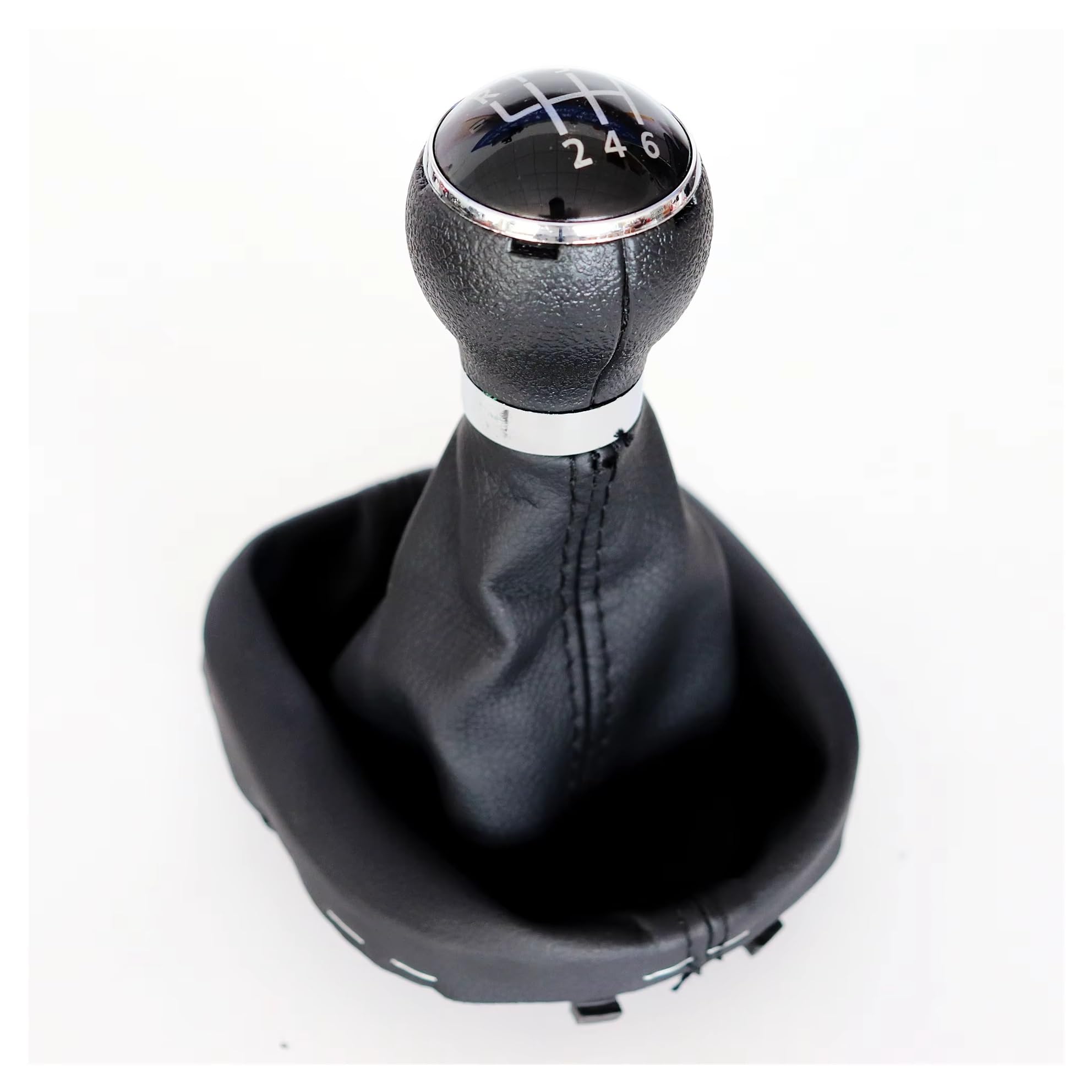 Rbevcrr One Color Car Shift Lever Knob For Vw For Caddy For Touran 2003-2015 6 Speed Car Gear Stick Shift Knob Stick Shifter Pen