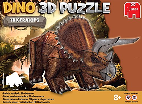 Dinosaurier Puzzle 3 D - Triceratops - 41 Teile