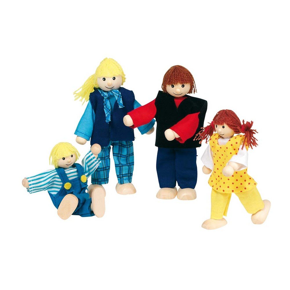 Goki Flexible Puppets Young Family Doll