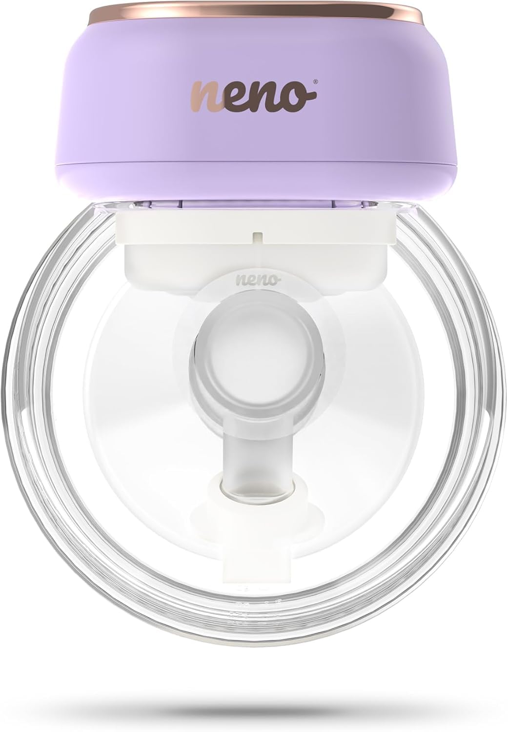 NENO Sole Sacaleches Eléctrico Portátil Manos Libres, Extractor de Leche Materna viene con Bridas de 24 mm, 3 Modos y 8 Niveles de Succión, Saca Leche Materna Electrico Postparto, Breast Pump 1 unidad