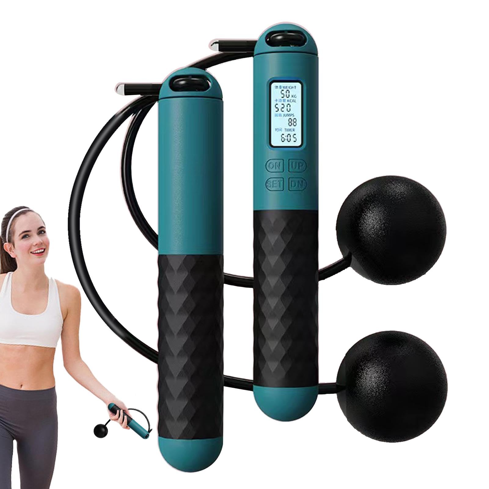 Amazon | ロープレス縄跳び加重、フィットネスエクササイズ