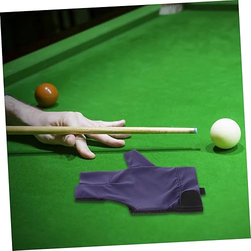 Miniatura 6 de HANABASS Left Handed Billiards Glove Breathable Slip Pool Stick Glove for Precision Control Touch Screen Compatible Comfortable Fit for Snooker and