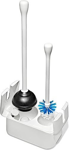 OXO Good Grips Toilet Brush & Plunger Set