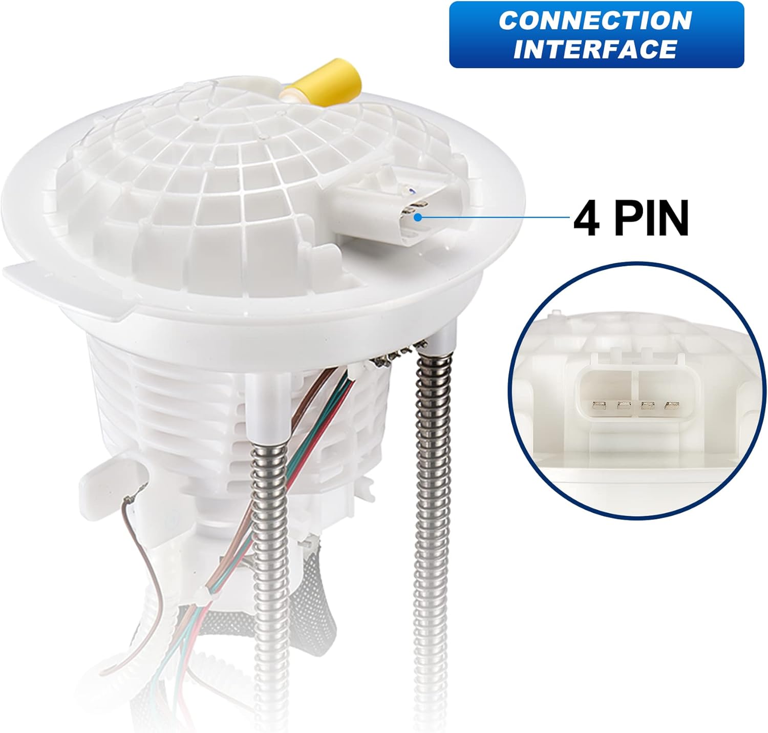 Fuel Pump Assembly Compatible with Dodge Ram 1500 2004-2007 3.7L 4.7L 5.7L (Short Bed w/26 Gal. Tank), Replaces E7186M