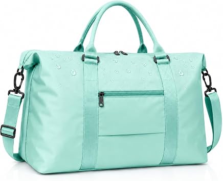 Grass Weekender Travel Bag - Small Gym Bag for Men & Women, Overnight Bag with Trolley Sleeve, Airplane Travel Essentials