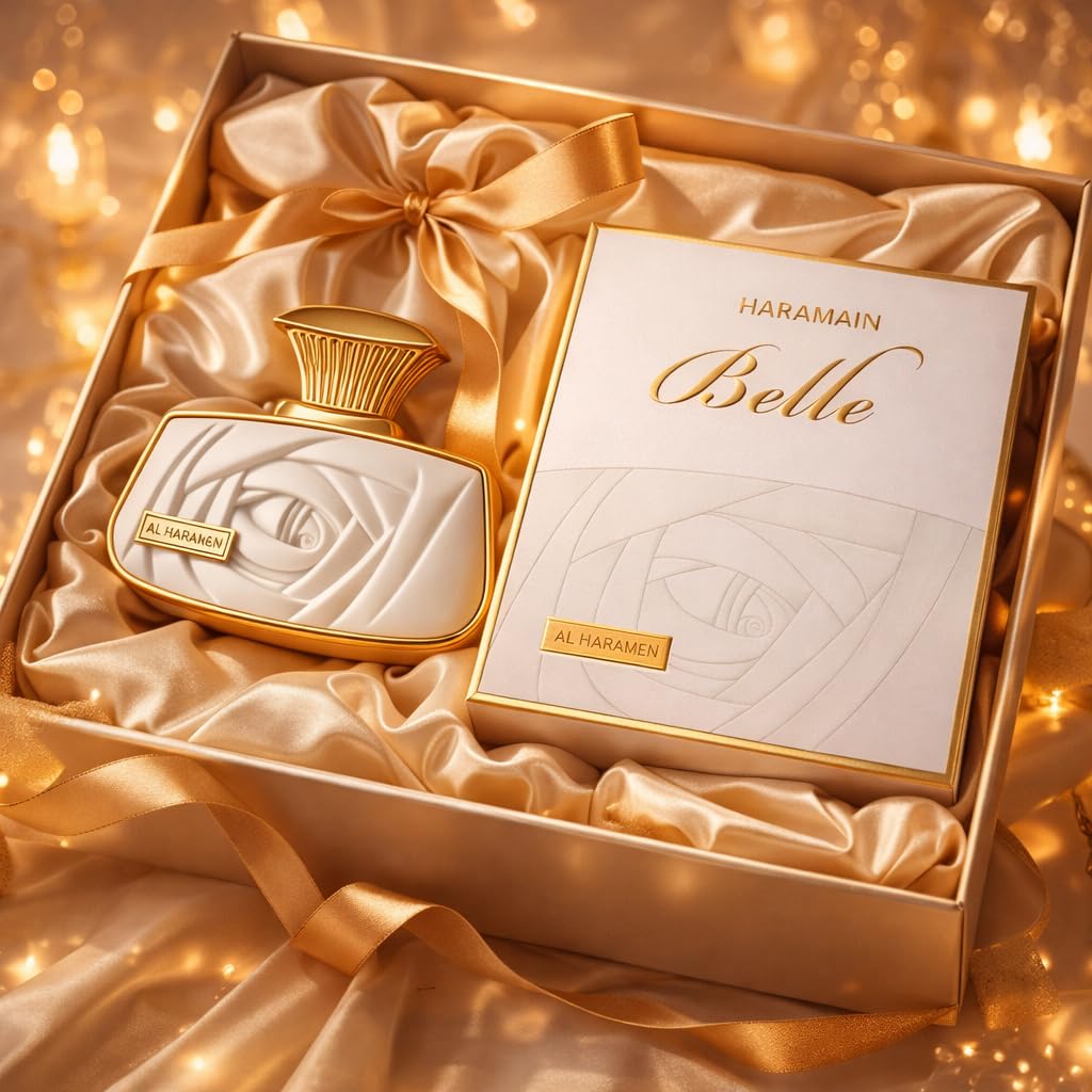 Amazon.com : Al Haramain Belle - Arabian Perfume for Women - Long