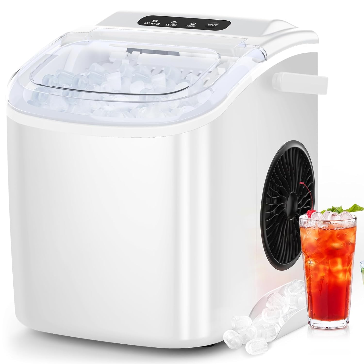 Amazon.co.jp: COWSAR 製氷機 家庭用 6分高速製氷機 自動洗浄機能 1.2L