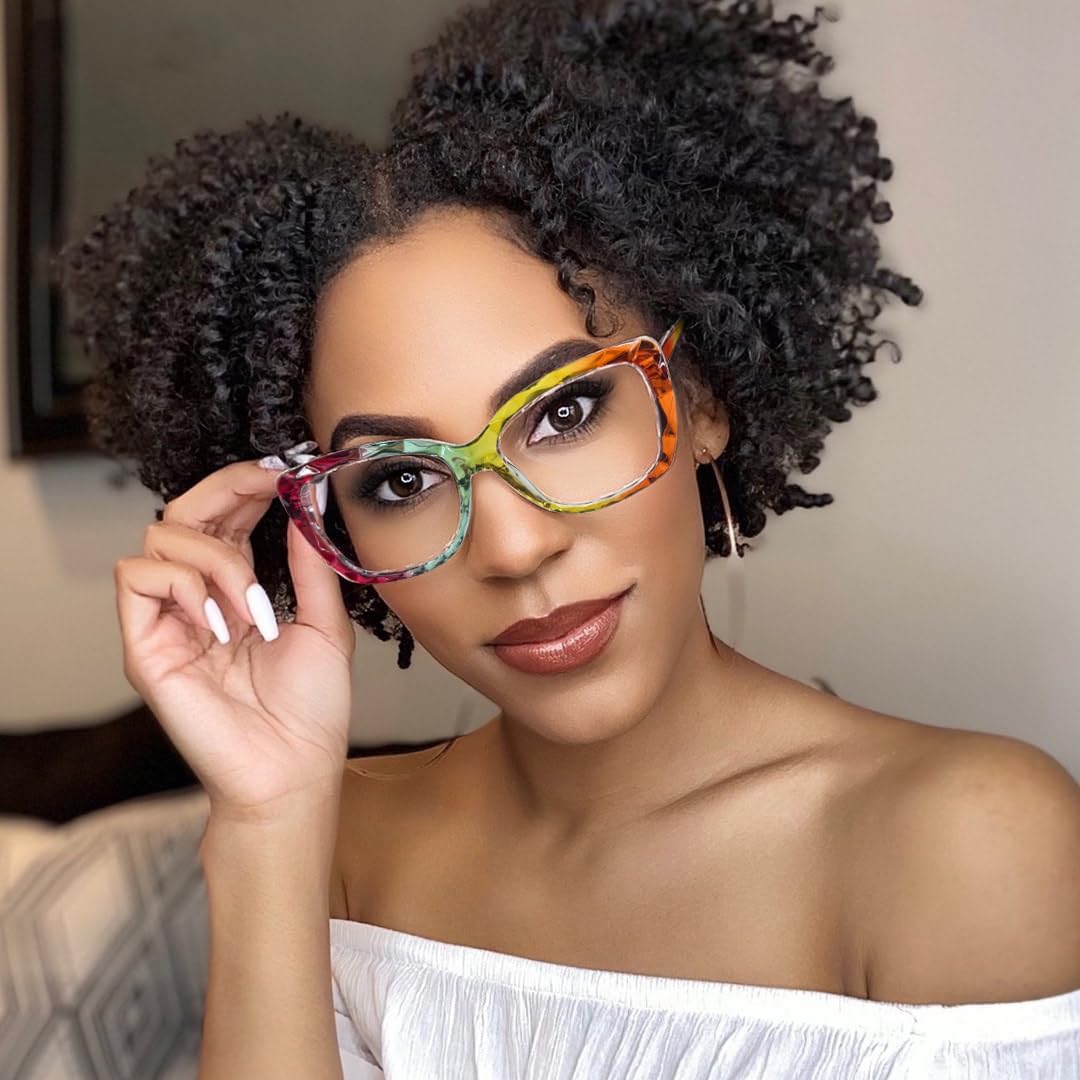 VOOGLAM Blue Light Glasses for Women Anti Eyestrain Dry Eyes UV Computer Phone TV Eyewear Fashion Letitia - Image 2