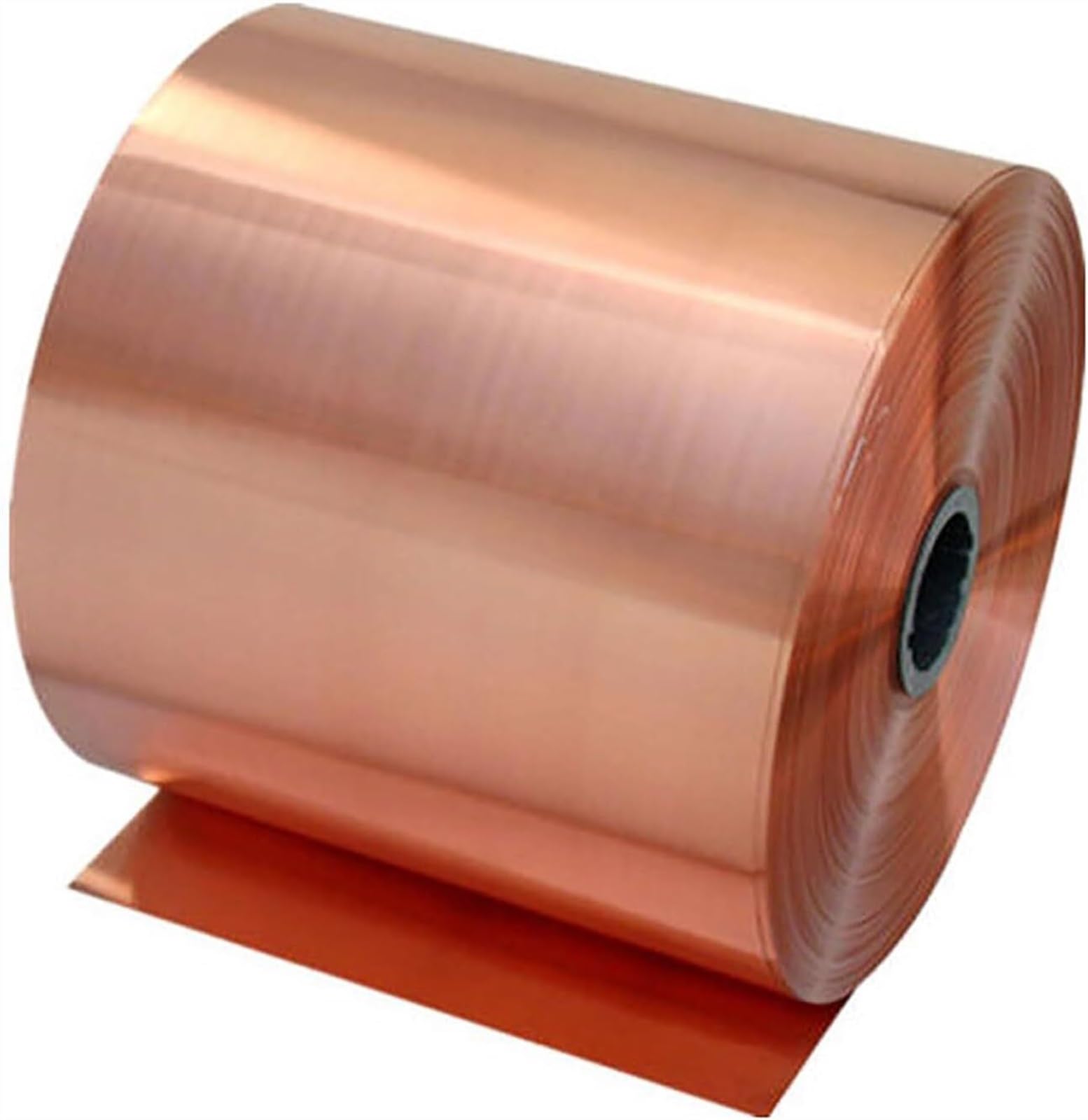 Feuille de cuivre pur 0.8 mm rouleau de 1m pour création artisanale