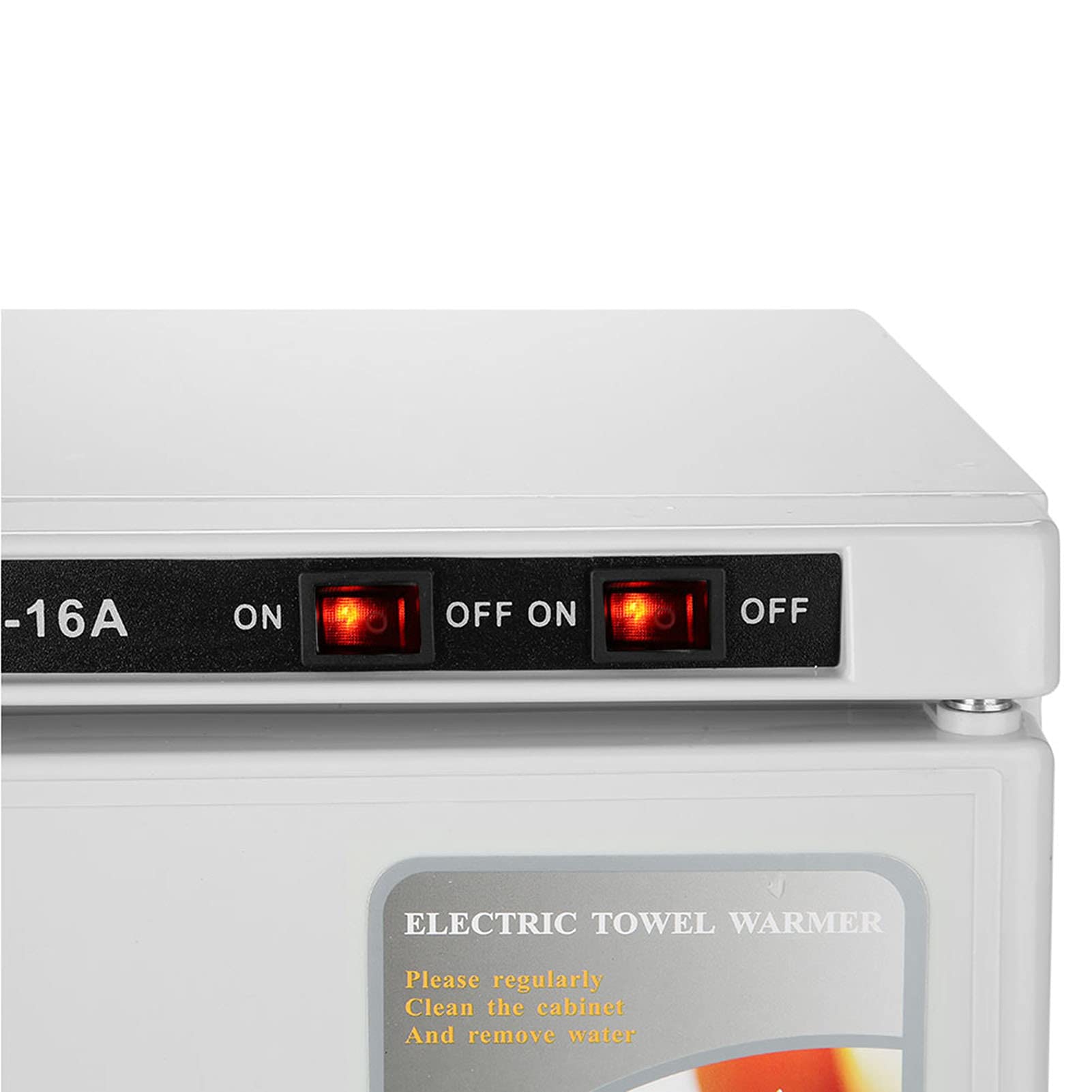 Scaldasalviette Cosmetici 16L, Scaldasalviette Porta Salviette Sterilizzatore UV con Controllo della Temperatura Macchina per la Disinfezione in Acciaio Inossidabile, per Parrucchiere Salone di Bellez