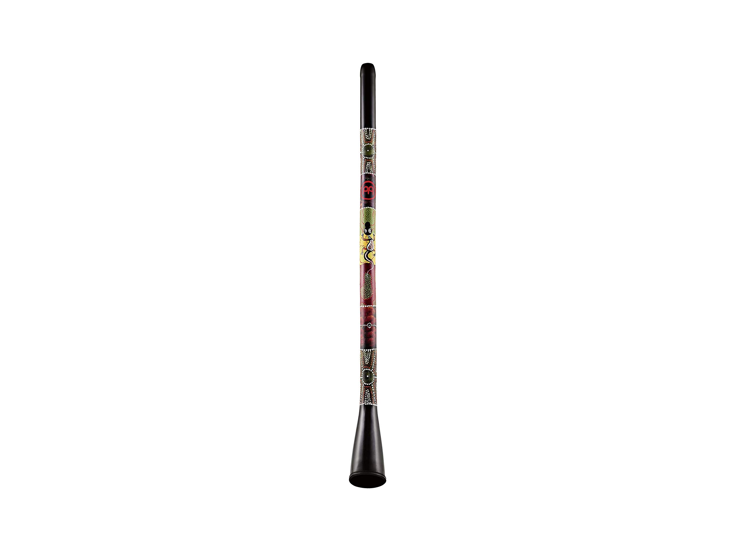 Meinl Percussion Slide Travel Didgeridoo - Size-adjustable Travel Didgeridoo - D Tuning - Including Bag - Plastic, Multicolored (TSDDG2-BK)