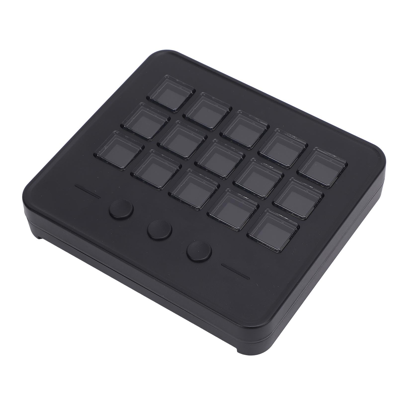 Tasti LCD Controller da Studio Che Alimenta il Flusso di Lavoro di Gioco per Streamer e Creativi, Funzionamento Single Touch per Tastiera Controller di Streaming OBS PC