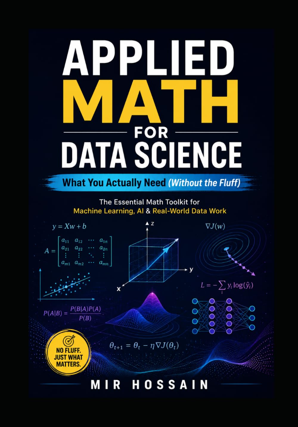 APPLIED MATH FOR DATA SCIENCE What You Actually Need (Without the Fluff): The Essential Math Toolkit for Machine Learning, AI, and Real-World Data Work