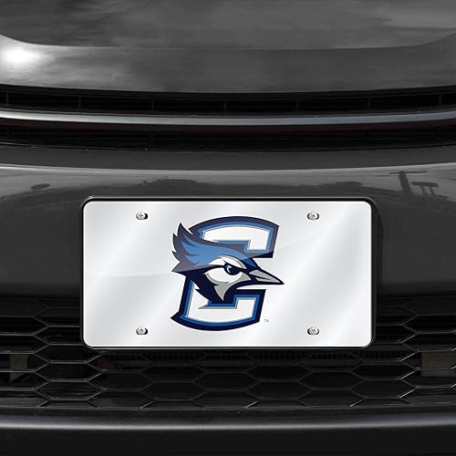 Miniatura 200 de Rico Industries Placa de matrícula de metal con incrustaciones láser de Florida Gators de la NCAA plateado,Alternativo,Negro -,Negro/Plata,Azul,azul