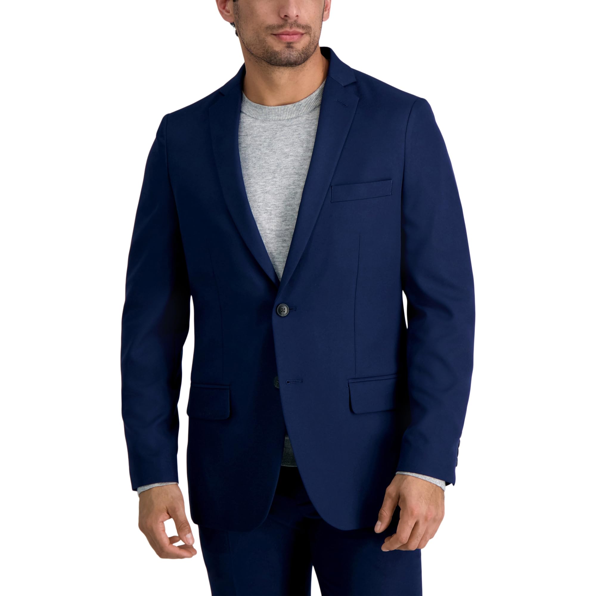 Men's J.M. Haggar Premium 4-way Stretch Side Vent Slim Fit Coat-image-28