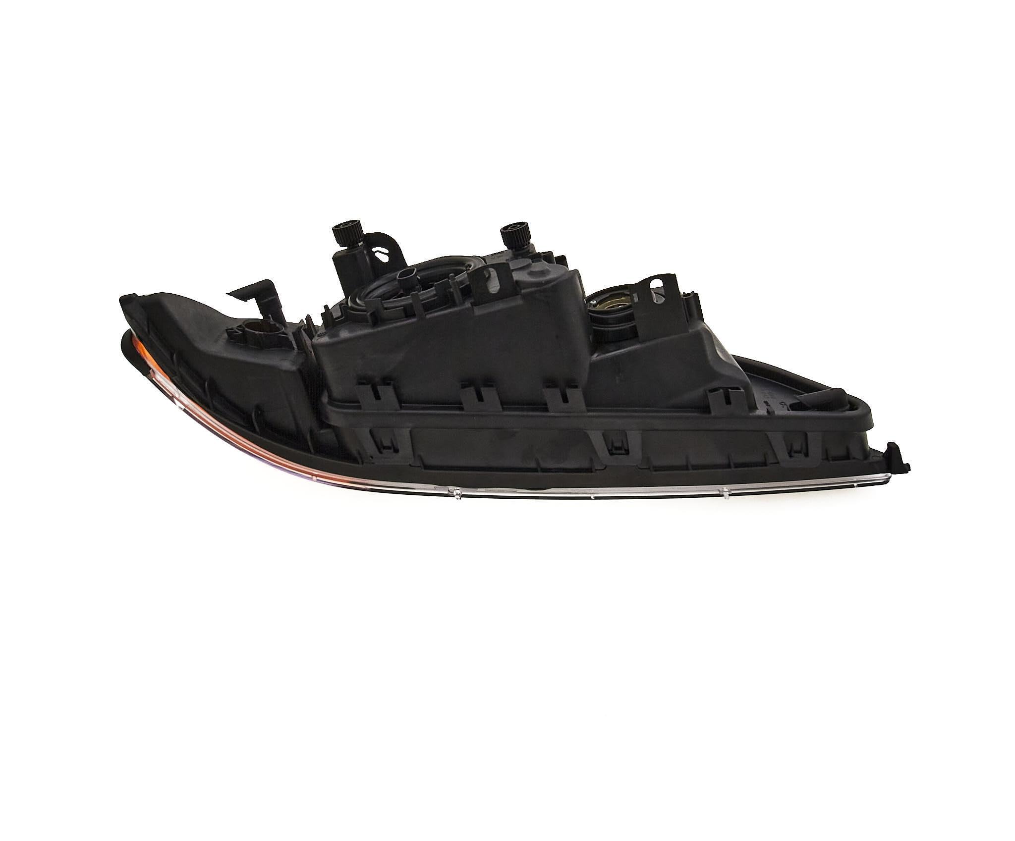 carro Faros delanteros, Lámpara delantera Izquierda 63128362463 adecuado para BMW 5 E39 1996-2000, con servomotor para reg. alcance luces, H7/HB3, CEE