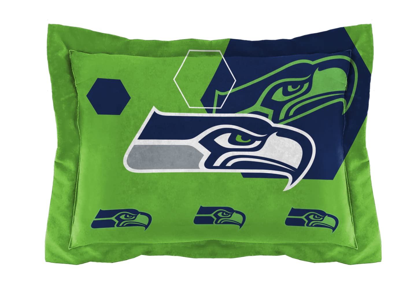 The North West Company NFL Team Logo Tröster und Kissenbezug-Set, Teamfarben, verschiedene Größen