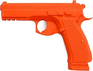 American Safety Trainers - Compatible with CZ Models - Non-Functional Solid Polymer Training Guns - Blaze Orange - U.S.A. - Safe Practice Aides - Fits Model Specific Holsters