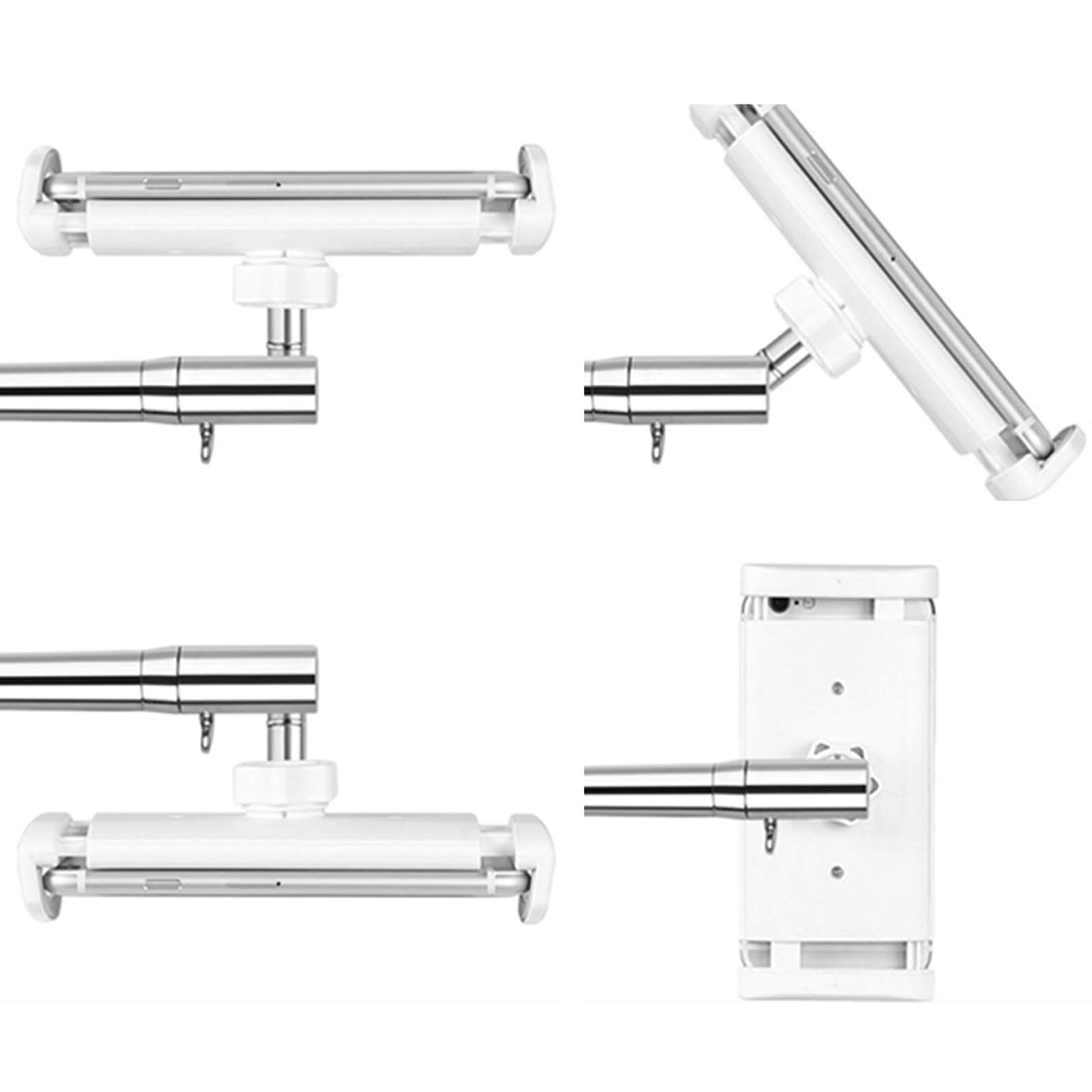 Soporte Móvil Universal Soporte Diseño Ergonómico, Ajuste de Altura Telescópico, 360 Grados, a Voluntad para Teléfonos Móviles y Tabletas Dentro de 4-13.5 Pulgadas