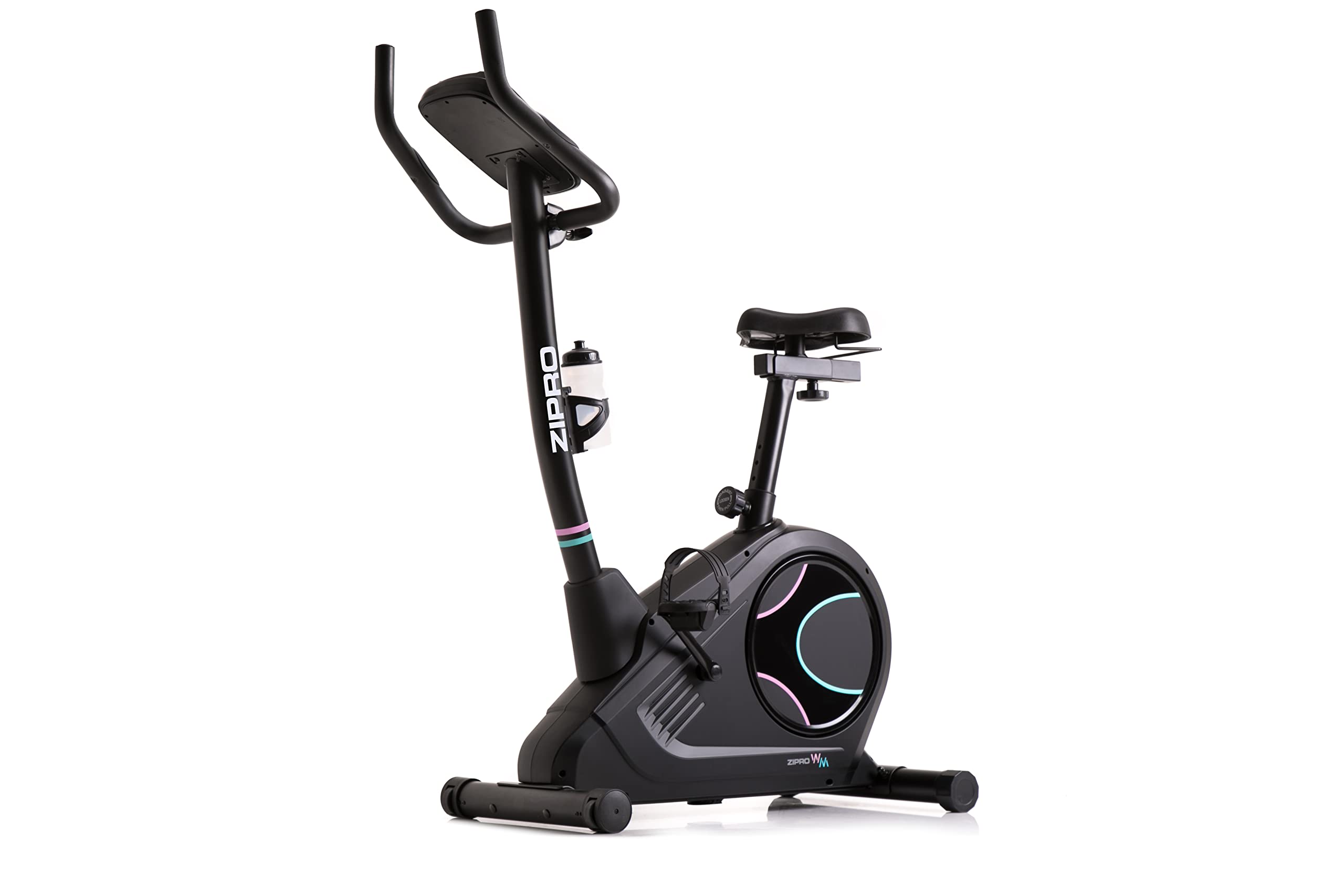 Zipro Vélo d'appartement Flame, Ergomètre Fitness, Vélo d'appartement magnétique, Ergomètre jusqu'à 150 kg, Vélo d'intérieur, Vélo d'entraînement à domicile, Vélo ergomètre filaire