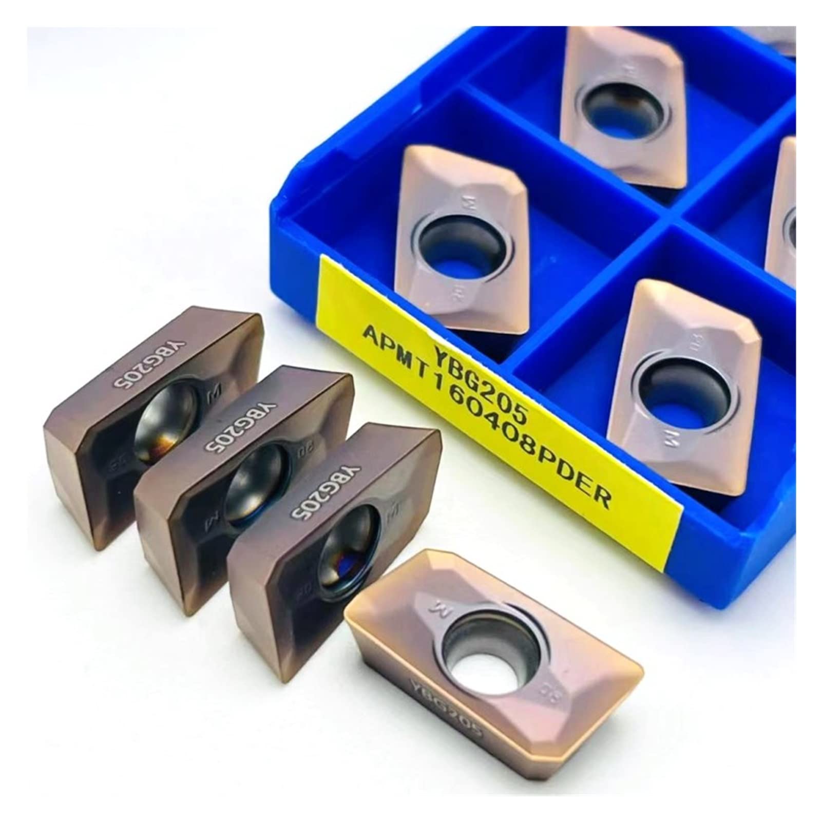 Plaquettes de fraisage APMT 1135 en carbure pour tour CNC