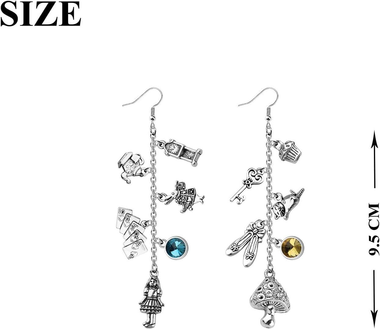 OKEYCH Movie Inspired Gift Movie Elements Earrings Movie Fan Jewelry Movie Merch - Image 2