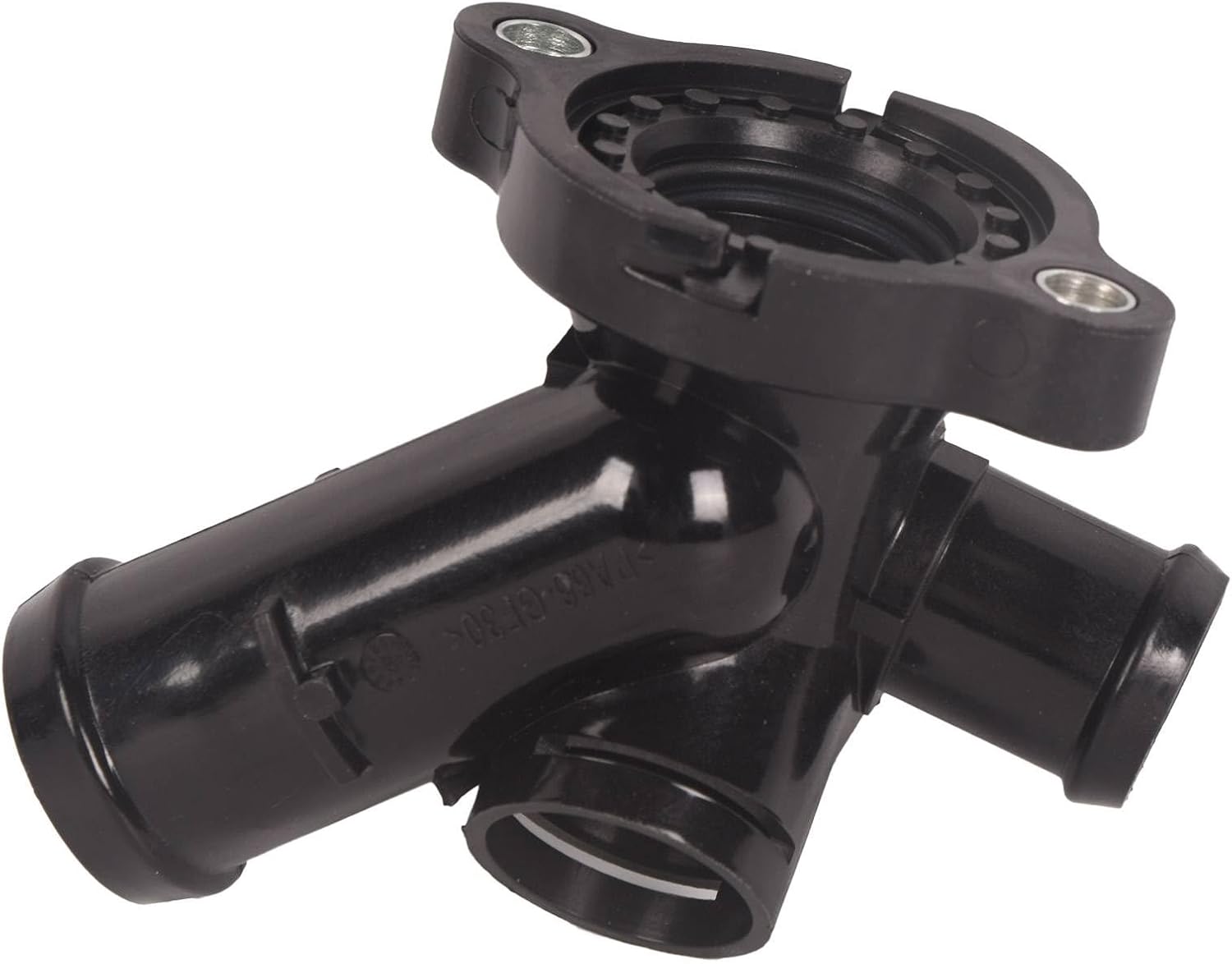 Coolant Hose Flange w/Sensor for Volkswagen Jetta 2005-2014; for Volkswagen Beetle 2006-2010, 2012-2014; for Volkswagen Golf 2010-2014 Replace for 07K121133E,07K-121-133-E,1470096,SK9026131