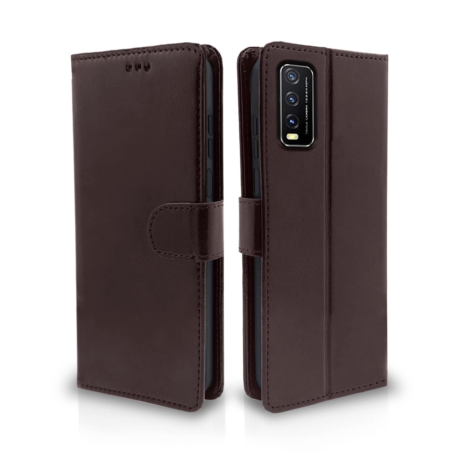 Y20 Flip Case Vivo Y20 Pouch Leather Pikkme Vivo Y12s Y20 Y20i