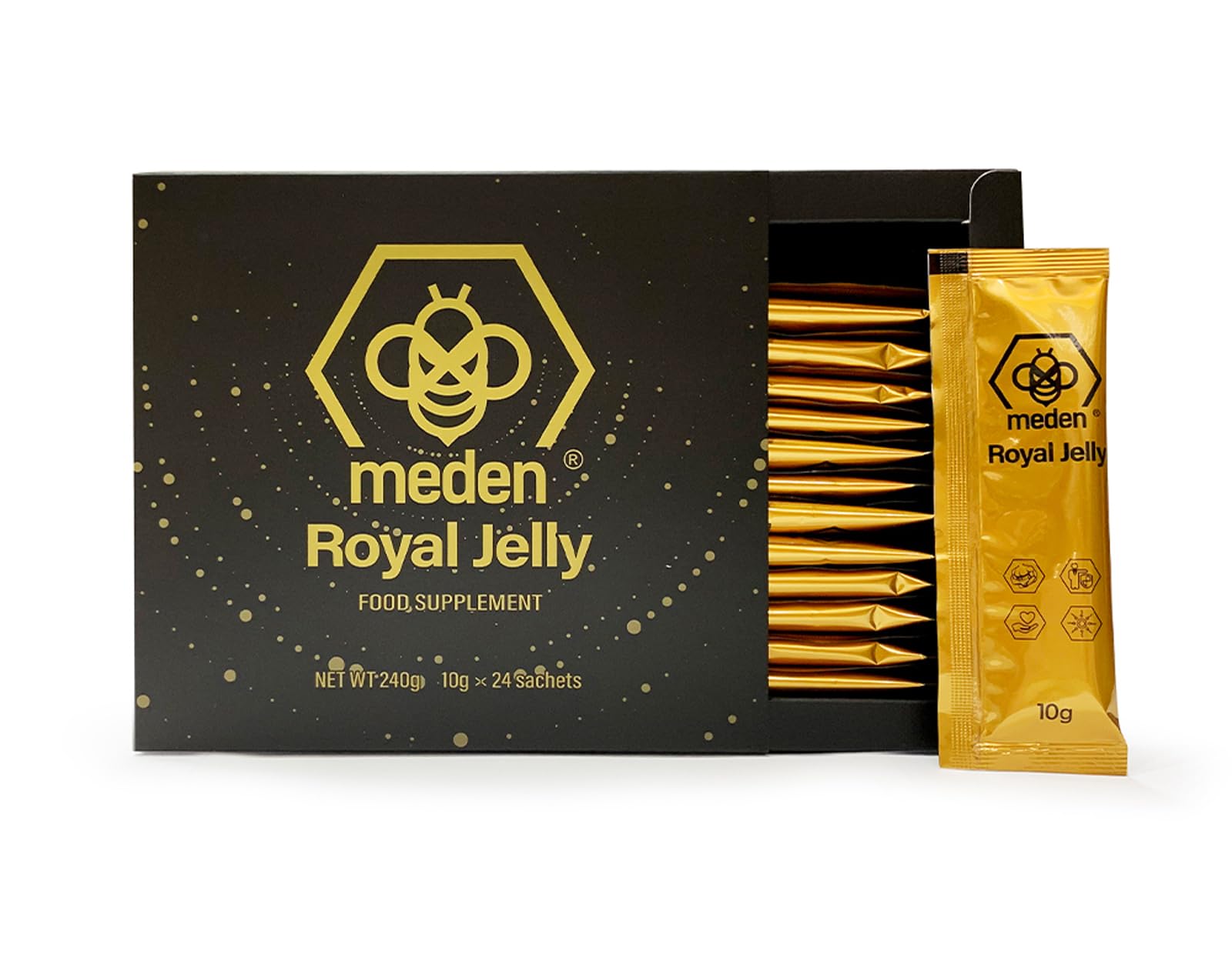 100% Pure Royal Jelly Honey, Premium Fresh Nutritional Supplements, (Gift Box), Original & Pure Royal Jelly Honey