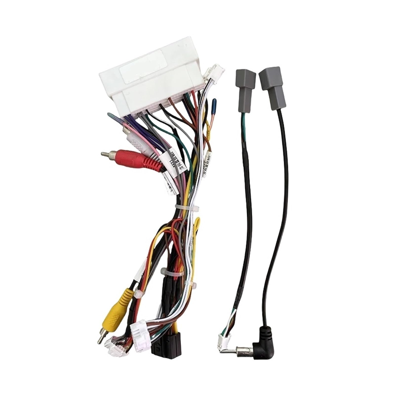 Adaptateur de faisceau de câbles 16 broches for voiture, décodeur, câble d'alimentation for autoradio Android, Compatible Pour Hyundai Staria 2022+
