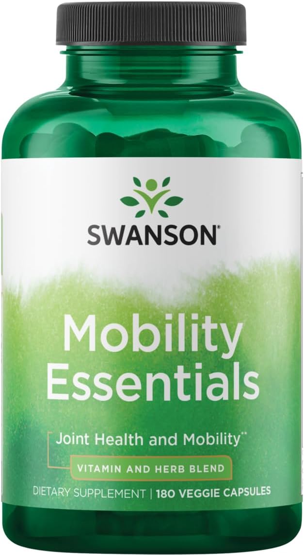Swanson Mobility Essentials 180 Veg Capsules