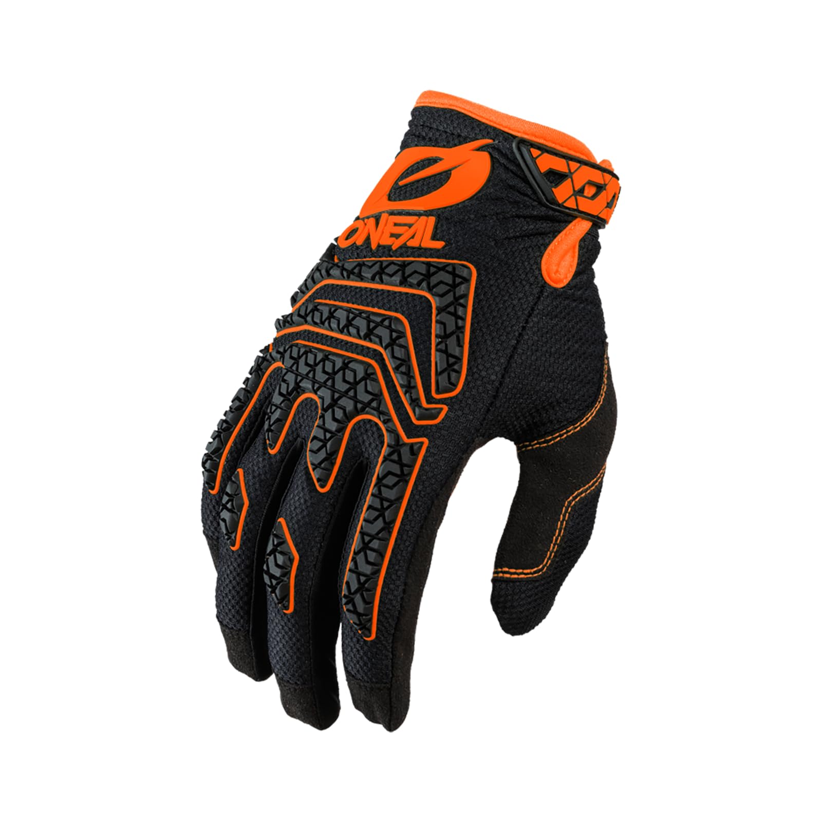 O'Neal Oneal Sniper Elite Motocross Gloves (Black/Orange,S)