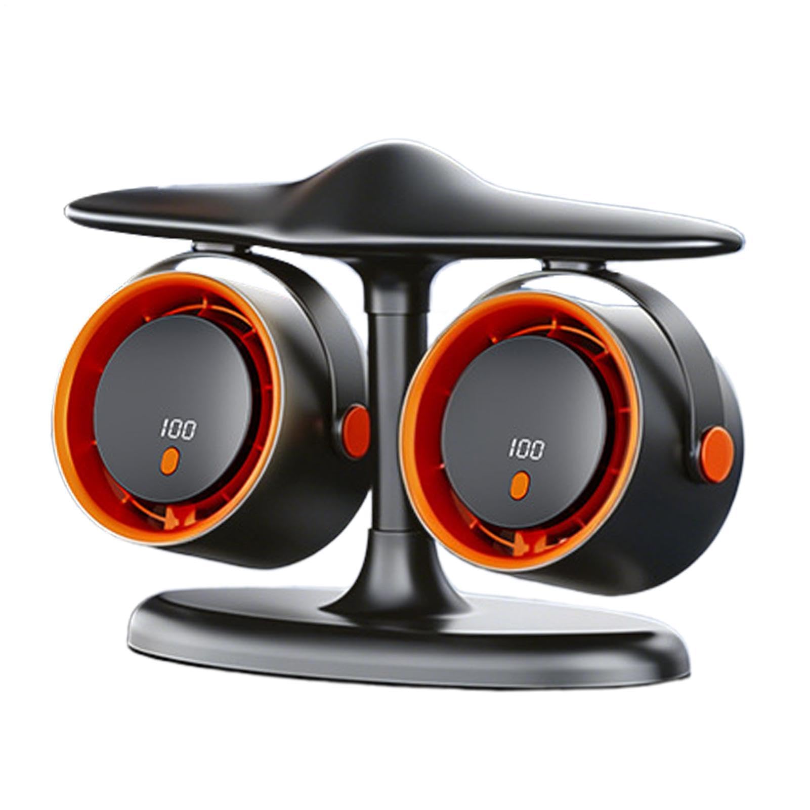 Ventilatore Da Scrivania Silenzioso - Ventilatore Portatile USB A 5 Velocit | Ventola di raffreddamento regolabile a forma di aeroplano con turbina per ufficio, camera da , casa, studio, viaggi, cam
