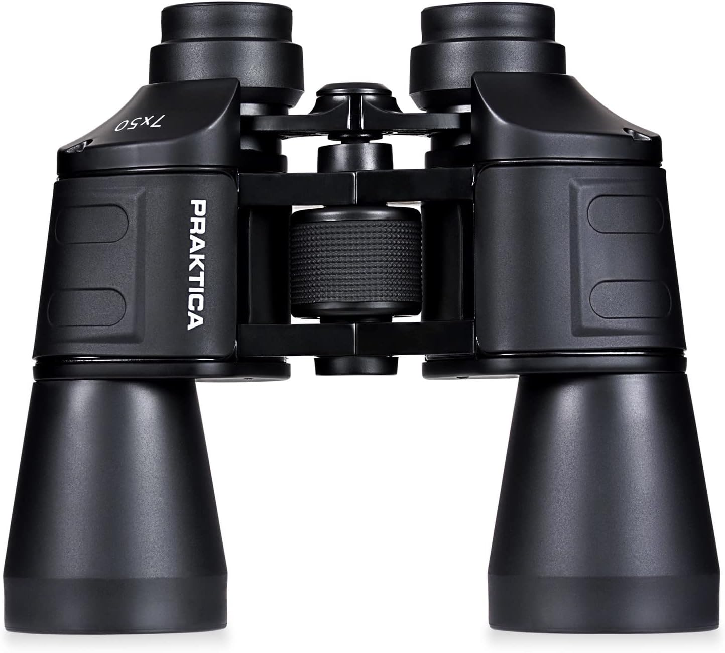 Praktica Falcon 7x50mm Porro Prism Field Black Binoculars - Fully Coated Lenses, Sturdy Construction, Aluminium Chassis, Sharp Clear Image, Bird Watching, Sailing, Hiking, Sightseeing, Astronomy