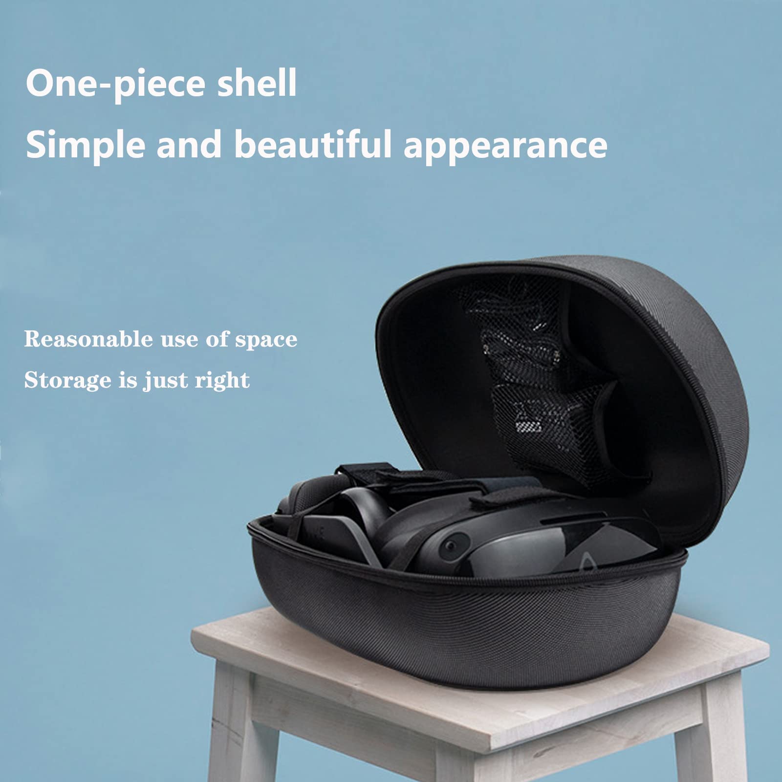 Bolsa de transporte para gafas HTC Vive Focus 3 VR, carcasa protectora a prueba de golpes, funda protectora de viaje para auriculares y cables Vive Focus 3