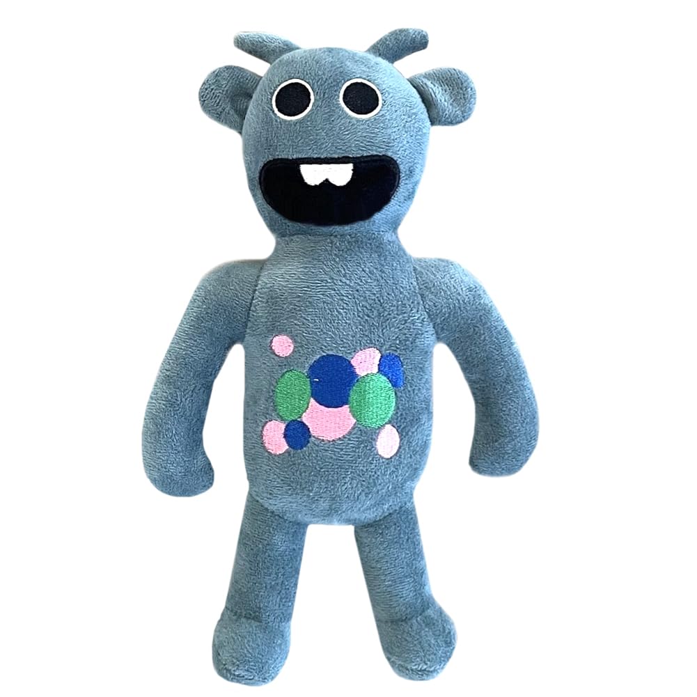 LabDip Blue Monster Plush Toy,Anime Plush Toy Stereoscopic Adorkable,Horror Game Plush Stuffed Animal Plushie,Puzzle Game Character,for Holiday Party Game Fans Girl Boy Birthday Gifts
